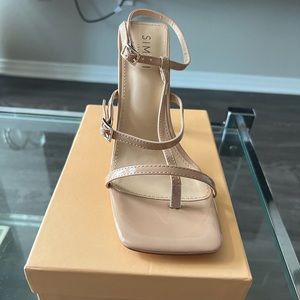 SIMMI London Patent Nude Heels